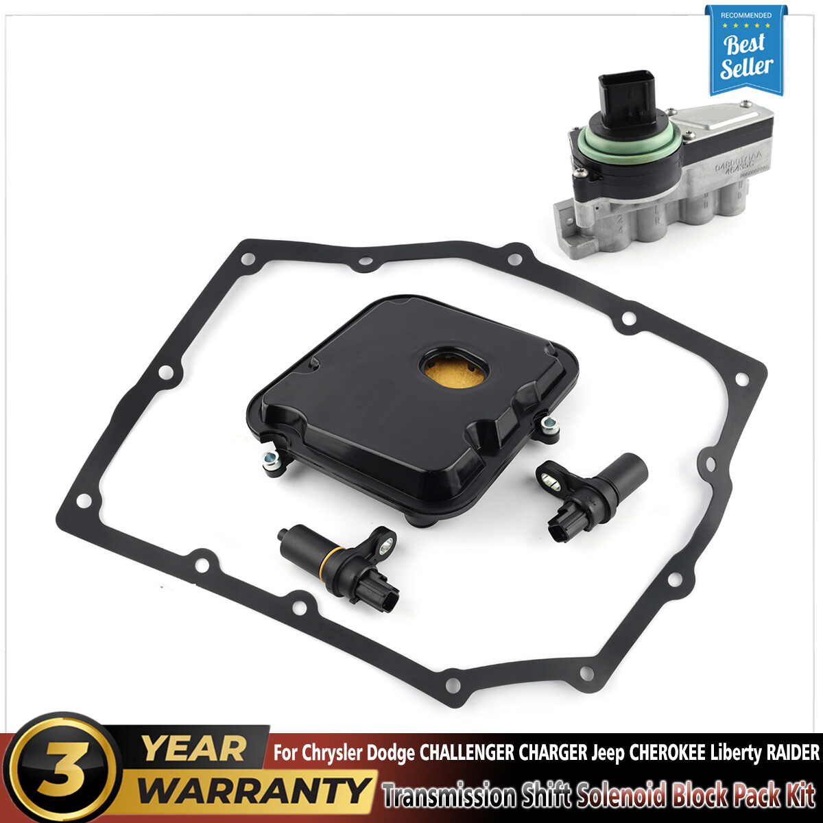 42RLE OEM Transmission Solenoid Block Pack Liberty Wrangler