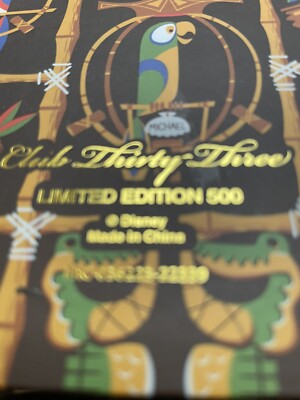 【アメリカ⭐︎カリフォルニア】ディズニーランド　1901デザインピン　クラブ33 Limited Edition CLUB 33 Logo PIN w/ BAG ! | eBay