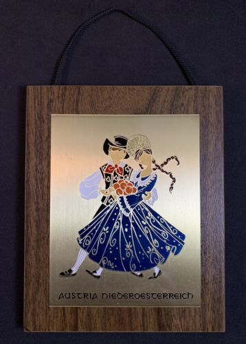 Vintage Handarbeit Handicraft Austria Niederösterreich Wall Hanging