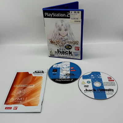 Dot Hack Infection Part 1 PS2 Playstation 2 Game AUS PAL Complete w DVD & Manual