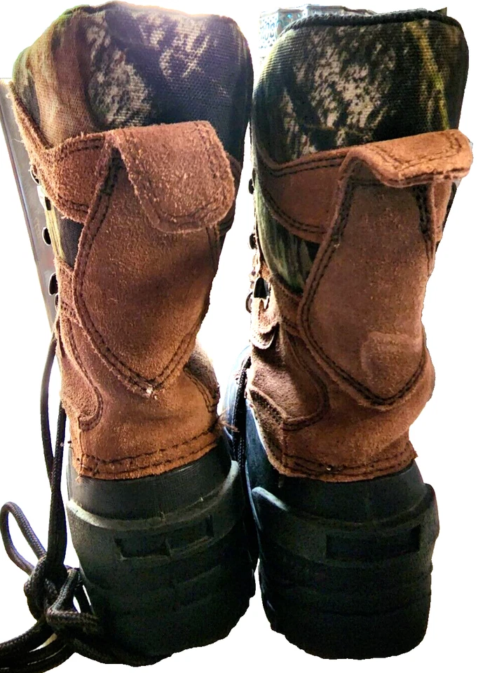 Bushmaster Unisex Thinsulate Ultra Camo Boots Hunting M6 Leather Upper W7.5 - Image 4 of 4