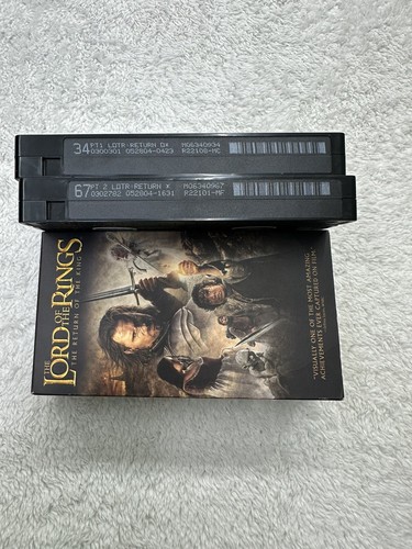 The Lord of the Rings: The Return of the King VHS 2004 2-Tape Set - Picture 8 of 15
