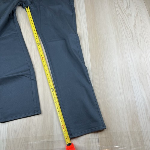 johnnie-O terry pantalone 5 tasche uomo taglia 38x34 colore antracite NUOVO - Foto 12 di 18