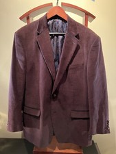 Polo Ralph Lauren brown corduroy Lord  Taylor blazer jacket 43R