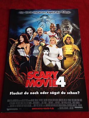 Scary Movie 4 Kinoplakat Poster A1 Leslie Nielsen, Regina Hall, Bill Pullman