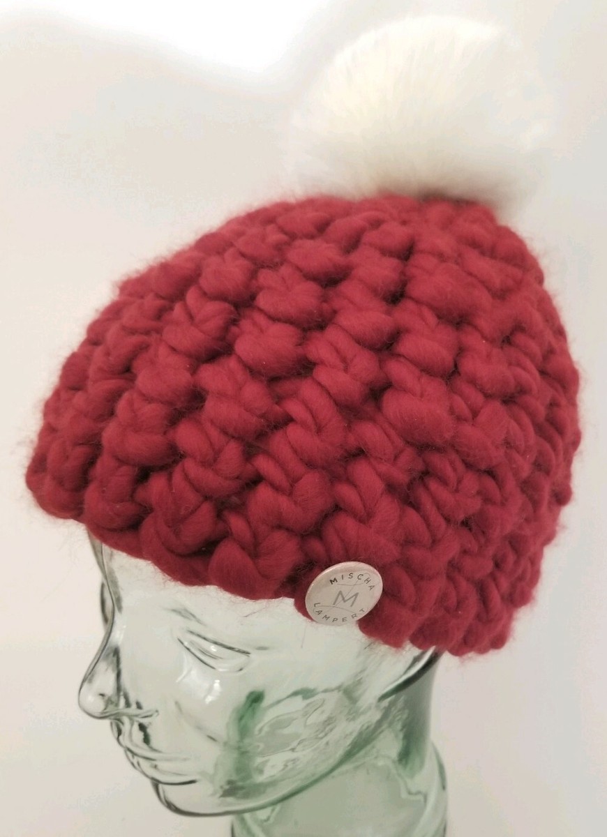 Anthropologie Mischa Lampert hat one size vacation beanie + arctic xl pom – Mischa Lampert main image 4