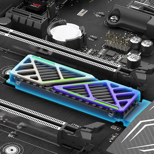 M.2 SSD Cooling Radiator Aluminum Heatsink with Adjustable Height High - Afbeelding 4 van 8