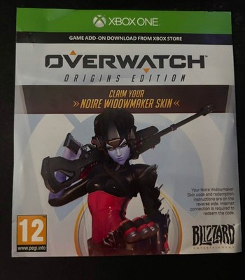 *RAR* unbenutzter Widowmaker Noire Preorder Skin (funktioniert mit Xbox und PC)
