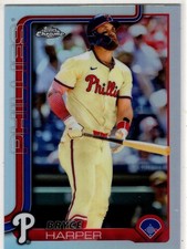 2025 Topps Chrome Baseball Bryce Harper No. 150 Philadelphia Phillies
