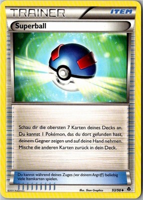 Pokemon Superball 93/98 Aufstreben der Mächtigen Deutsch