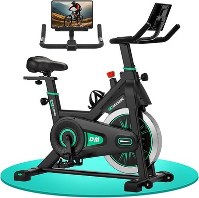 DMASUN Heimtrainer Fahrrad 100 Widerstand LCD Monitor Stabil
