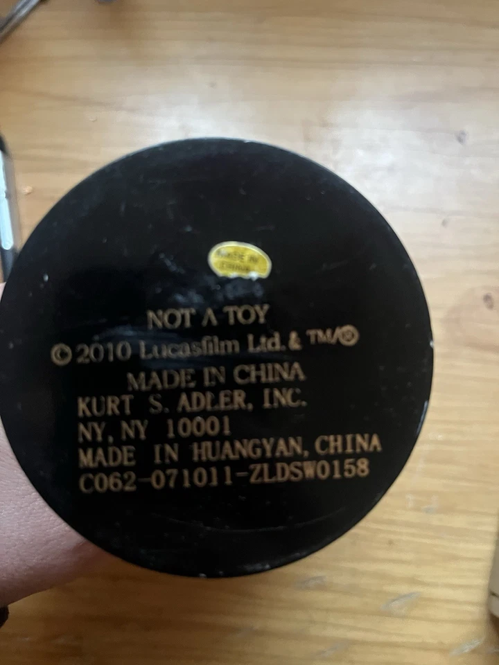 Star Wars Nut Cracker Yoda por Kurt S Adler 2010 El ataque de los clones Foto 4 de 4