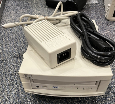 VTG APS External SCSI CD-RW 4x2x6 Burner Drive for Vintage Mac - Tested and Work