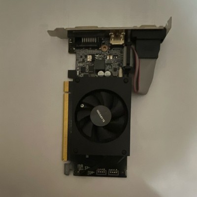 GIGABYTE NVIDIA Graphics Card PCI Express DVI HDMI GTX 710 
