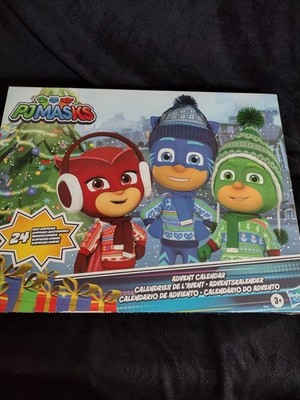 PJ Masks Advent Calendar 24 Daily Surprise Toys Christmas Holiday Hasbro New