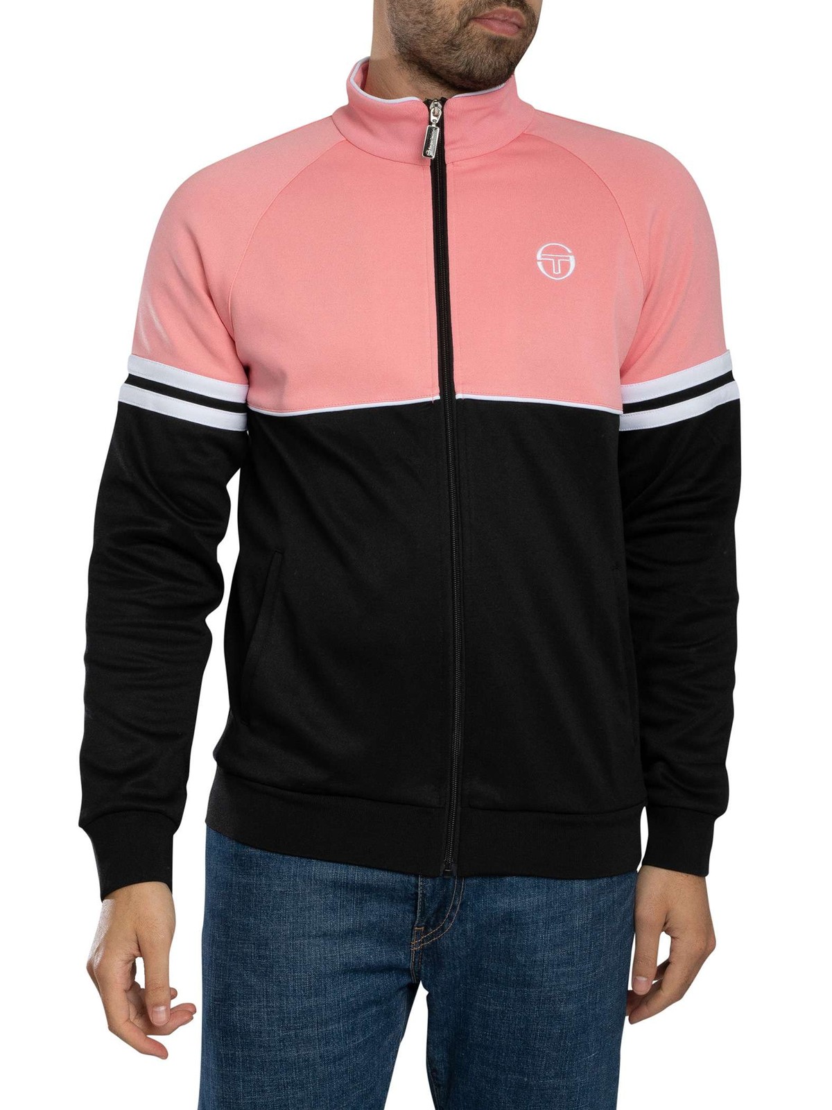 Sergio Tacchini Mens Orion Track Jacket Pink 18190₽