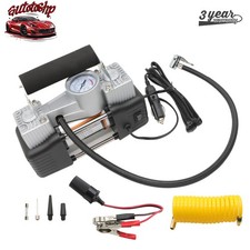 Heavy Duty Portable Air Compressor Car Tire Inflator Electric Pump Auto 12V