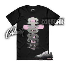 Air Max 95 Pink Foam OG Big Bubble White Black Silver T Shirt Match CHOSEN