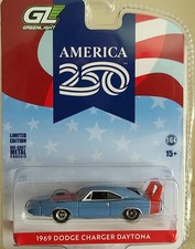 1969 Dodge Charger Daytona America 250 Muscle Car Greenlight Free Shipping!