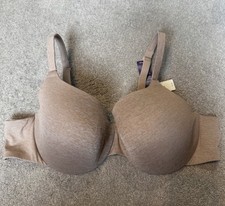 Cacique Nude Lightly Lined T Shirt Bra Size 44 C