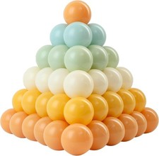 Crush-Proof Balls, BPA-Free Plastic Balls for Toddlers Indoor Play Non-Toxic ...