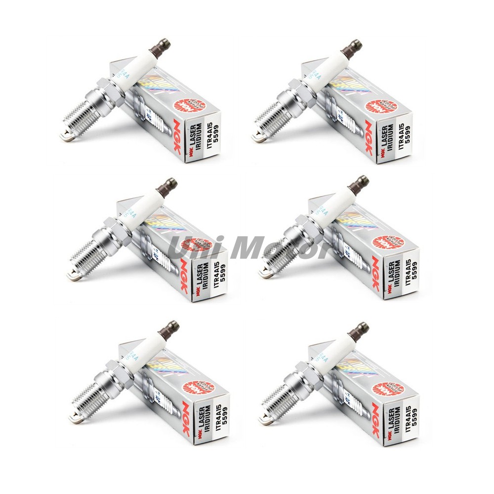 12568387 6pcs OEM NGK Iridium Spark Plug For Buick Chevrolet GMC Pontiac ITR4A15