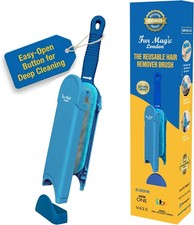 Fur Magic Pet Hair Remover, Updated Design with Easy Open Self-Cleaning Base