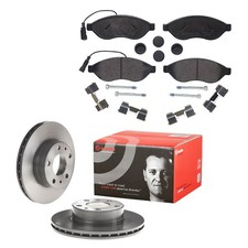 Bremsscheiben Bremsbeläge vorne für Fiat Du...
