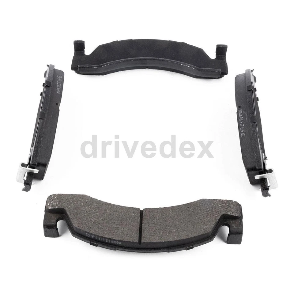 Rotores traseros pastillas de freno semimetálicas para 1975 1976 1977 1978 1979 Chevrolet P30~ Foto 4 de 4