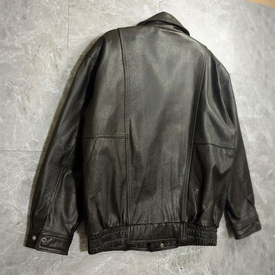 ジャケット・アウター A-2 archive leather flight jacket Archive FLYING TIGERS A-2 Leather Flight Jacket L Dark Brown