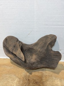 Vintage Natural Driftwood Art Bird (Shelf)