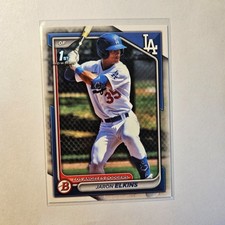 2024 Bowman - Prospects Jaron Elkins #BP-106 (RC) Dodgers
