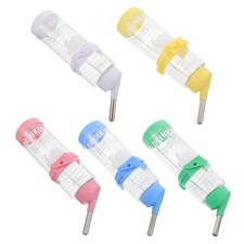  5 Pcs Water Bottle for Rabbits Feeder Hanging Dispenser Chinchilla