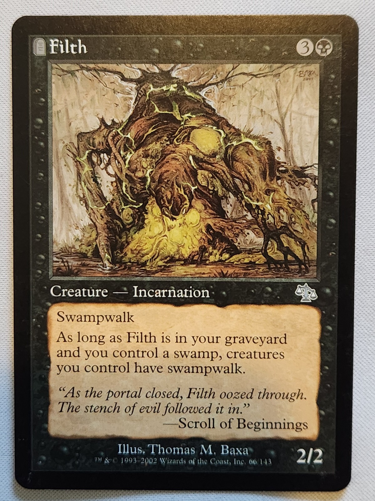 MTG Magic [x1] Filth [x1] Judgement M/NM