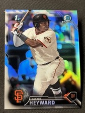 2016 Bowman 1st PROSPECT ROOKIE REFRACTOR Jacob Heyward , Item 1