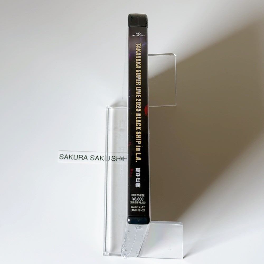 MASAYOSHI TAKANAKA SUPER LIVE 2025 BLACK SHIP in L.A. Limited