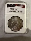 1883-O Morgan Silver Dollar $1 - New Orleans