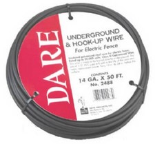 Underground  Hook-Up Wire For Electric Fence,Polyethylene Over Steel,20,000-Vol
