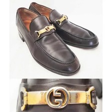 VTG 1990's Gucci Early Tom Ford Era Horsebit Loafers. Chocolate. Clean. 42.5/9
