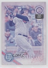 2018 Topps Gypsy Queen Missing Black Plate Anthony Rizzo #87 x1r