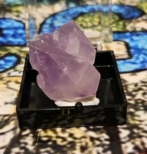 20g Natural Amethyst Flower Specimen Box Mineral Crystal Quartz Healing Decor