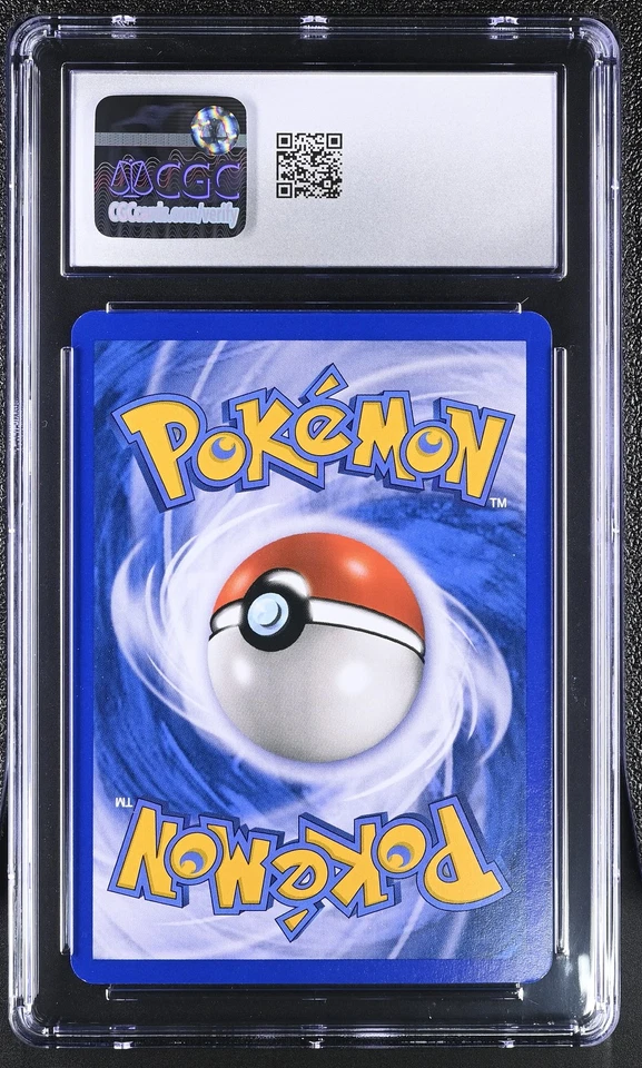 CGC 10 GEM MINT Ampharos 2007 Secret Wonders 1/132 Holo SWIRL Pokemon Card - Image 2 of 2