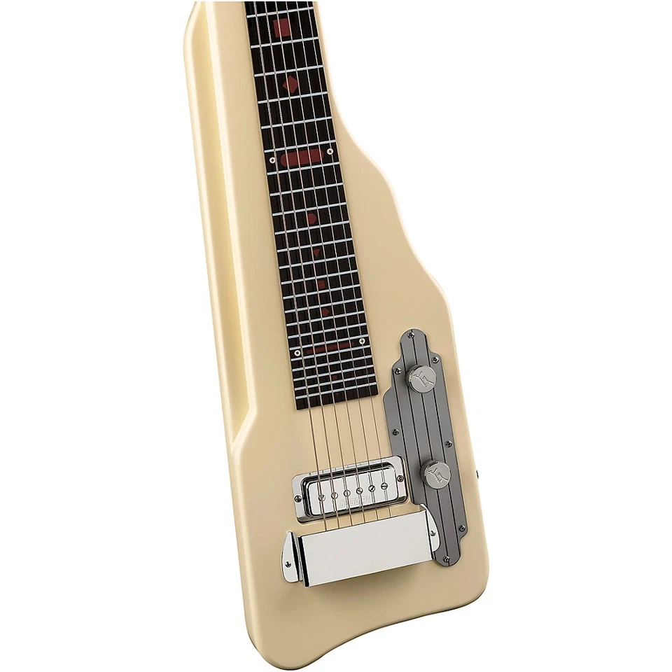 Guitarras Gretsch Electromatic Lap Steel Guitarra De Colección Blanca Foto 3 de 4