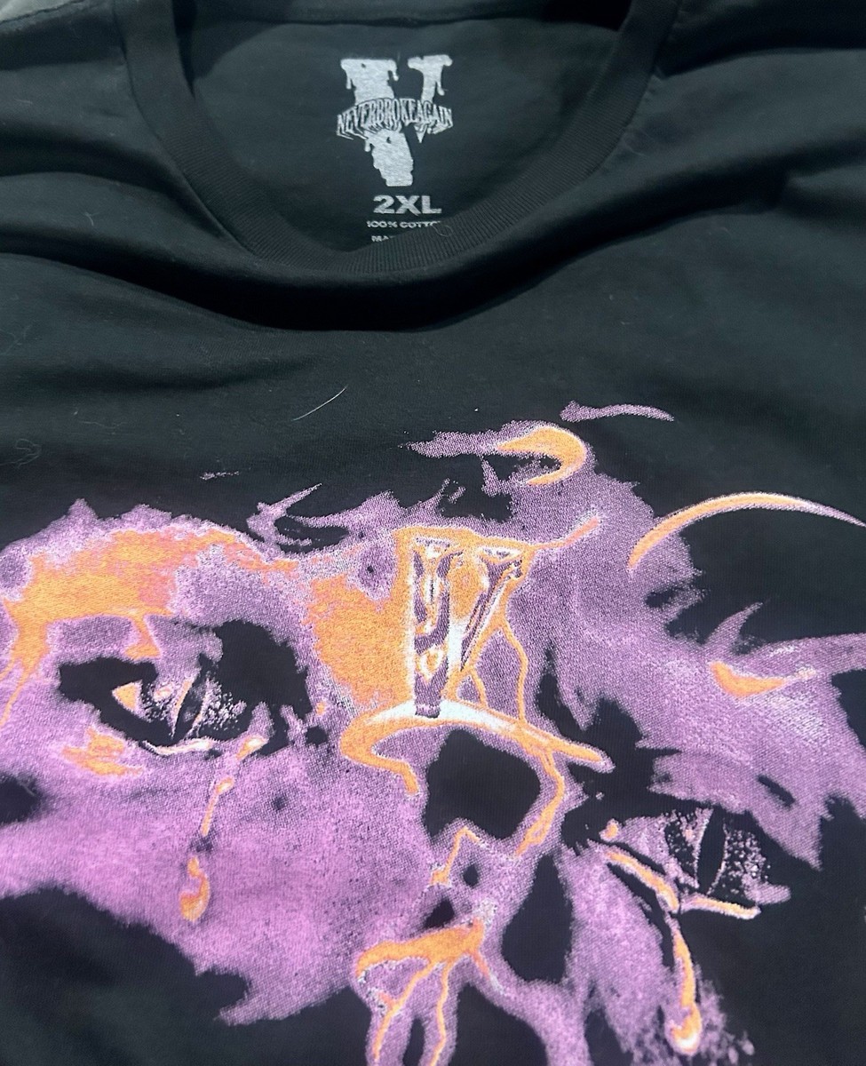 Vlone x Never Broke Again - “Eyes” Black Tee 2XL | eBay