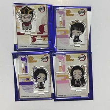Demon Slayer Kimetsu no Yaiba Petanko Musume Acrylic Stand Set of 4 Mugen Castle