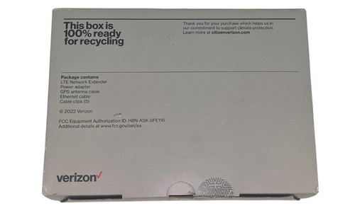 Verizon Wireless Network Extender ASK-SFE116 Cell Phone Signal Boost Box - 第 6/7 張圖片