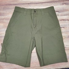Columbia Omni Shield Mens Size 30 Green Outdoor Hiking Stretch Shorts