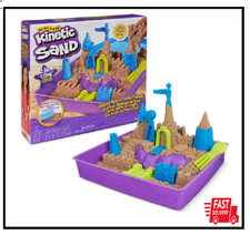 Deluxe Beach Castle Playset with 2.5lbs of Beach Sand Includes Molds and T
