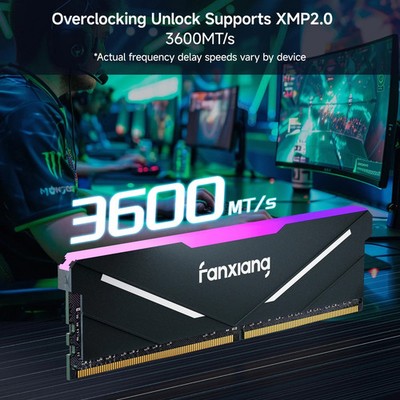 Fanxiang UD11 RGB DDR4 RAM 8GB 16GB 3600MT/s Dual Channel Gaming PC Speicher