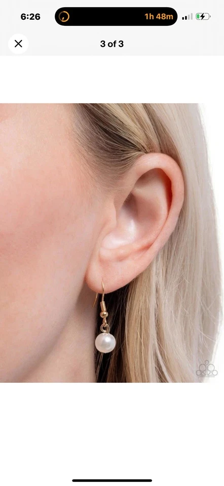 Paparazzi Coastal Cameo - Multi - Pérolas brancas - Berloques temáticos oceânicos - Colar e - Imagem 3 de 3